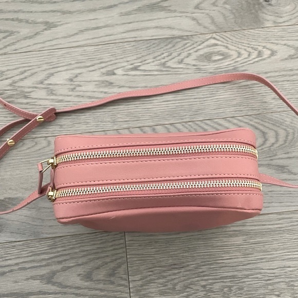 Mansur Gavriel Double Zip Crossbody Bag Pink - Picture 4 of 13